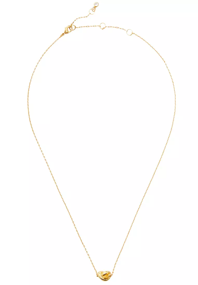 Buy Kate Spade Kate Spade Sailor's Knot Mini Pendant Necklace in Gold ...