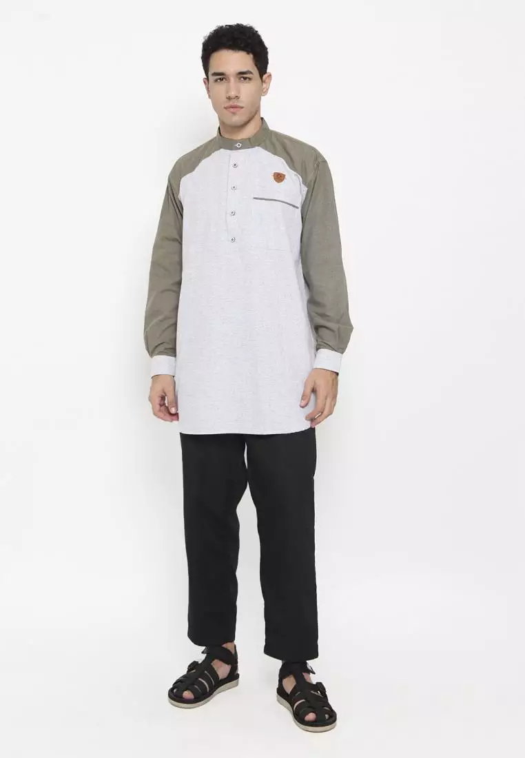 Zayidan Baju Koko Gamis Muslim Pria Zahir - Abu Misty