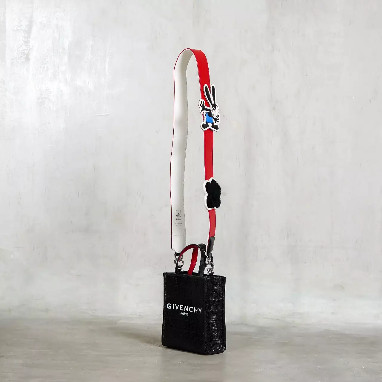 Tas GIVENCHY X DISNEY OSWALT BLACK MINI 4G TOTE BAG WITH LONG STRAP 100% ORIGINAL