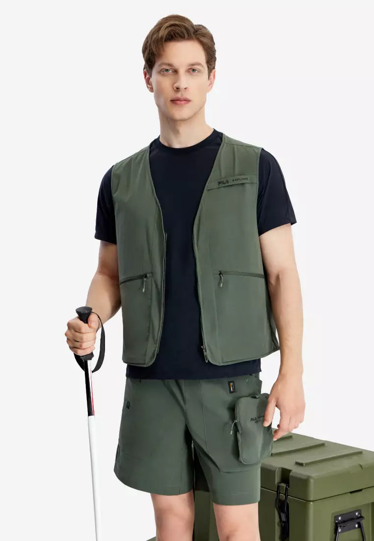 FILA Athletics Collection Men s FILA EXPLORE Logo Vest 2024 Buy