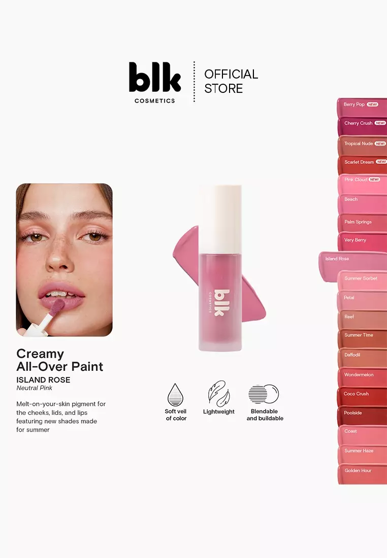 Discount on Blk Cosmetics  shoes - SKU: Fresh Creamy All-Over Paint Island Rose