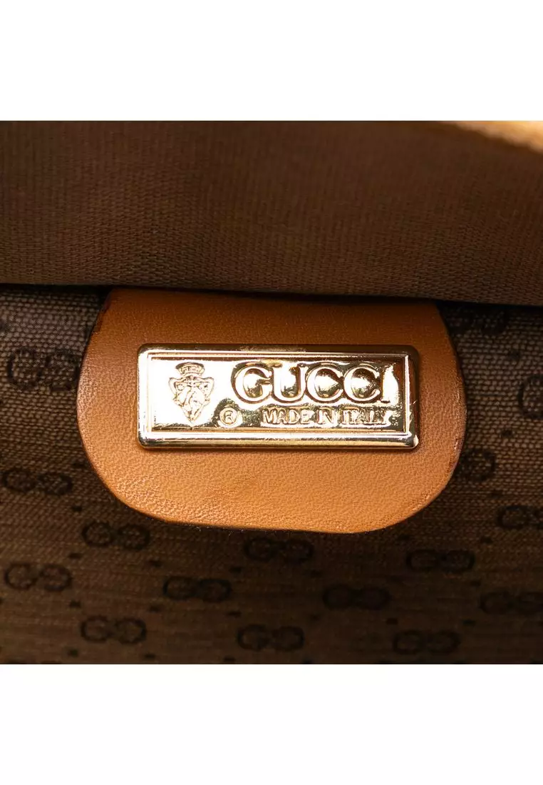 Pre-Loved Gucci Micro Gg Supreme Crossbody
