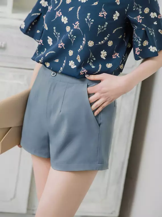 Chiffon shorts cheap