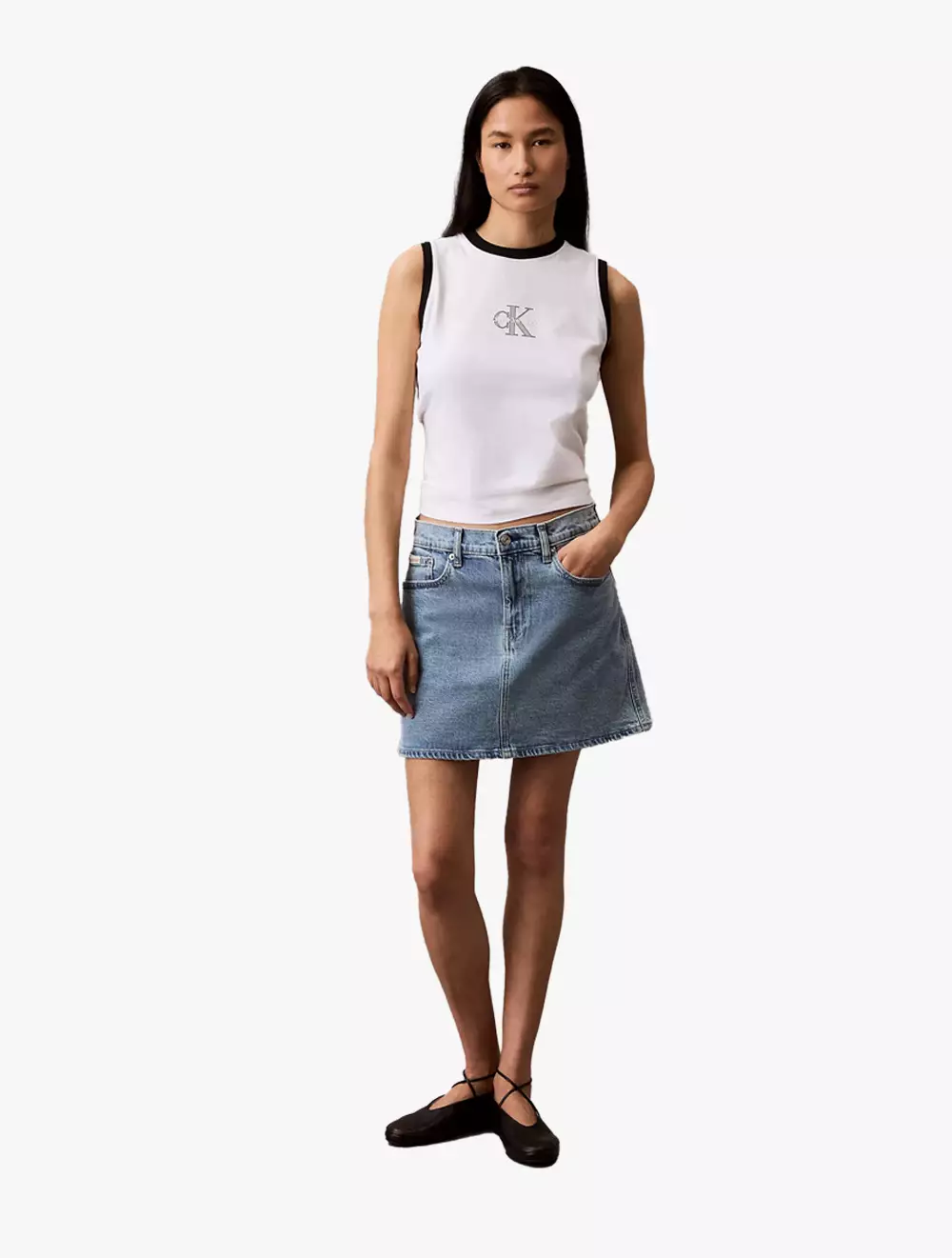 Calvin Klein - Denim Mini Skirt