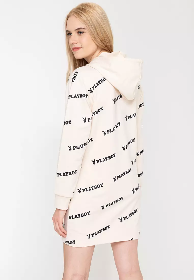 Playboy hoodie dress new arrivals