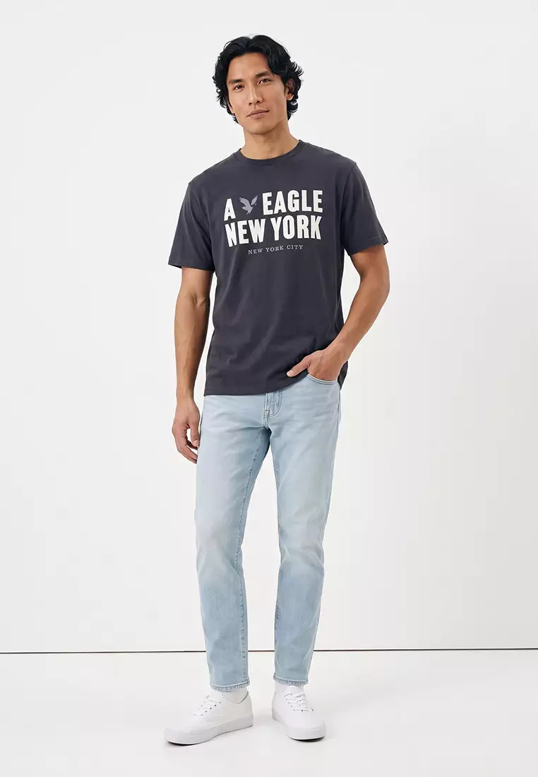 Buy American Eagle Standard Fit Tee 2026 Online | ZALORA