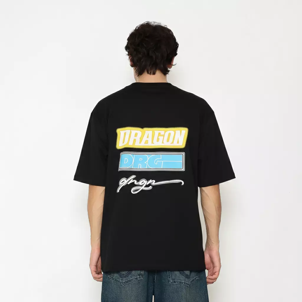 Dragon Kaos Lengan Pendek Pria Dragon Fly Oversize Planet Surf