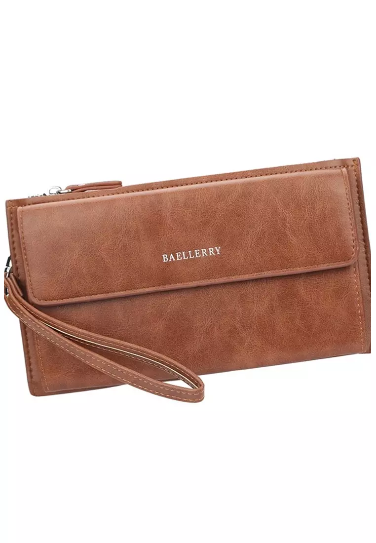 Dompet Pria Model Clutch Fashion Men Material Premium PU Leather ORIGINAL