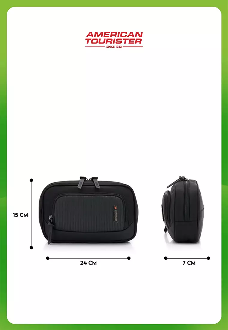 American Tourister Segno 2.0 Clutch bag ASR - Black