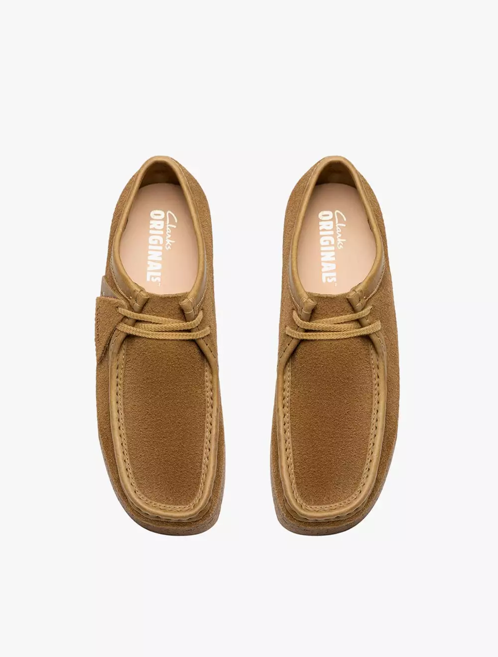 Clarks Wallabee Tan Suede