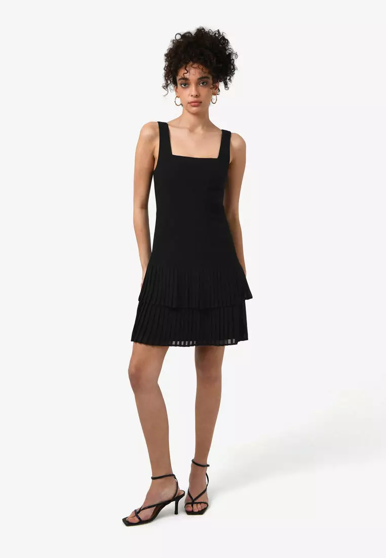 sachin and babi light blue dress Embroidery dropped waist dress - White - Women