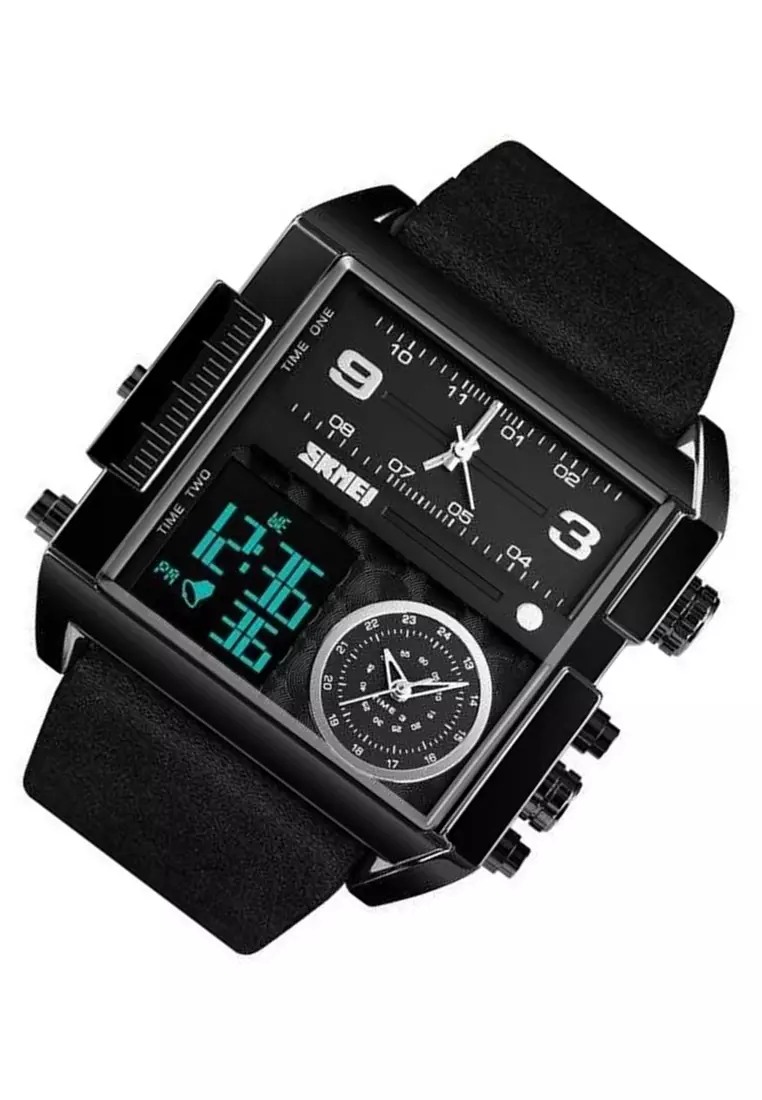 Jual SKMEI Vogue Jam Tangan Digital Analog Pria Waterproof Strap