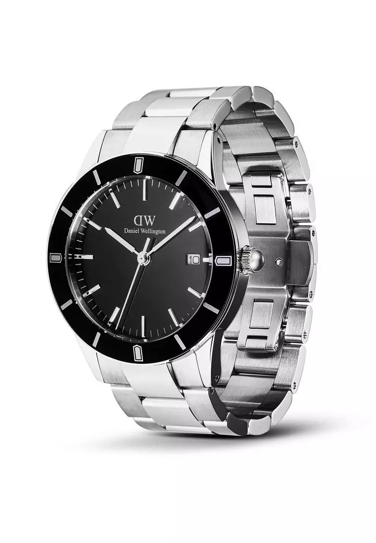 Iconic Paradigma Link Black Enamel - Men Watch stainless steel watch DW Official Authentic Original