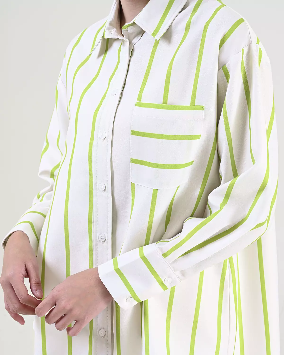 Geulis.id PIPER SHIRT - Stripeslime