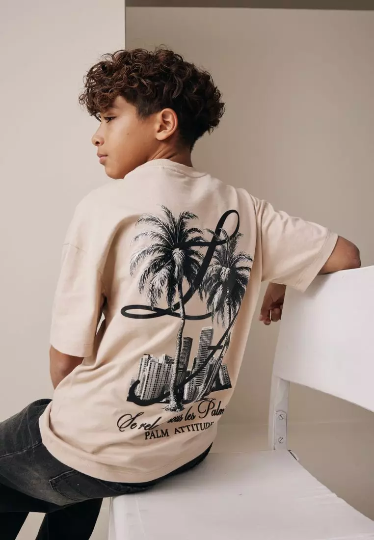 Relaxed Fit Short Sleeve Graphic T-Shirt