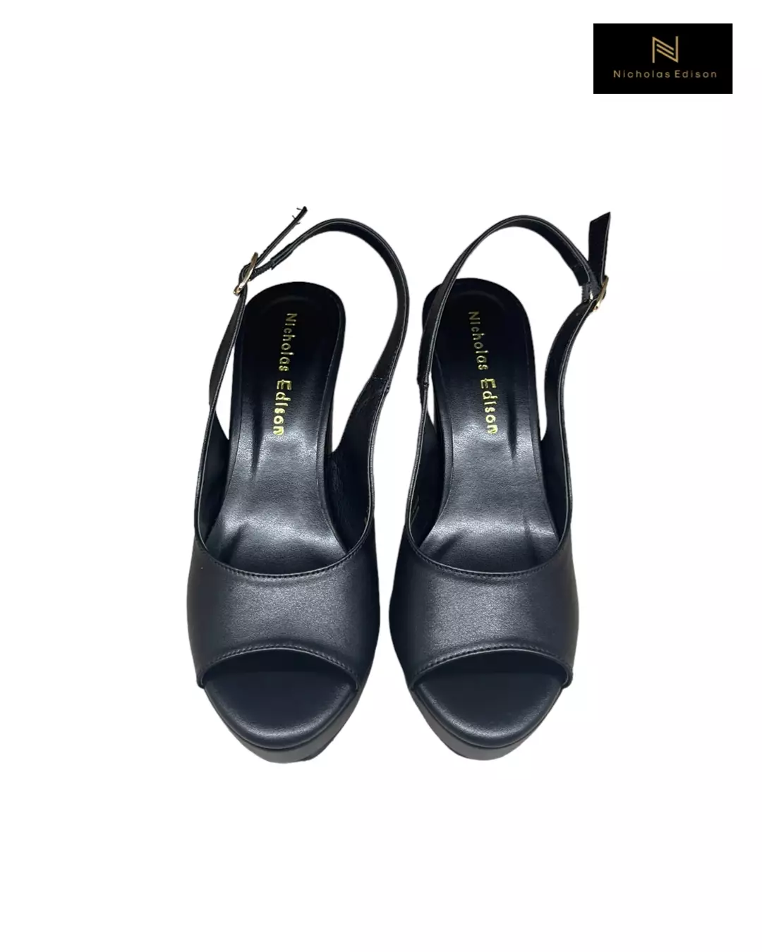 Nicholas Edison Heel Leah Black