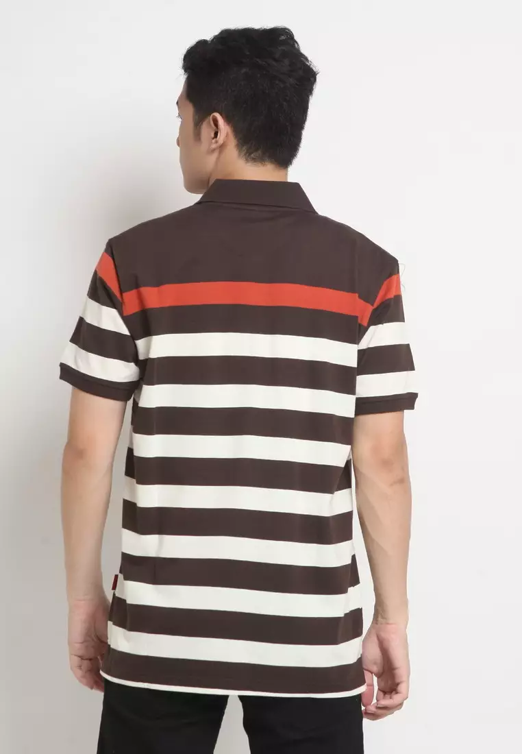 POLICE Polo Shirt Krah Polos Pria 207650011