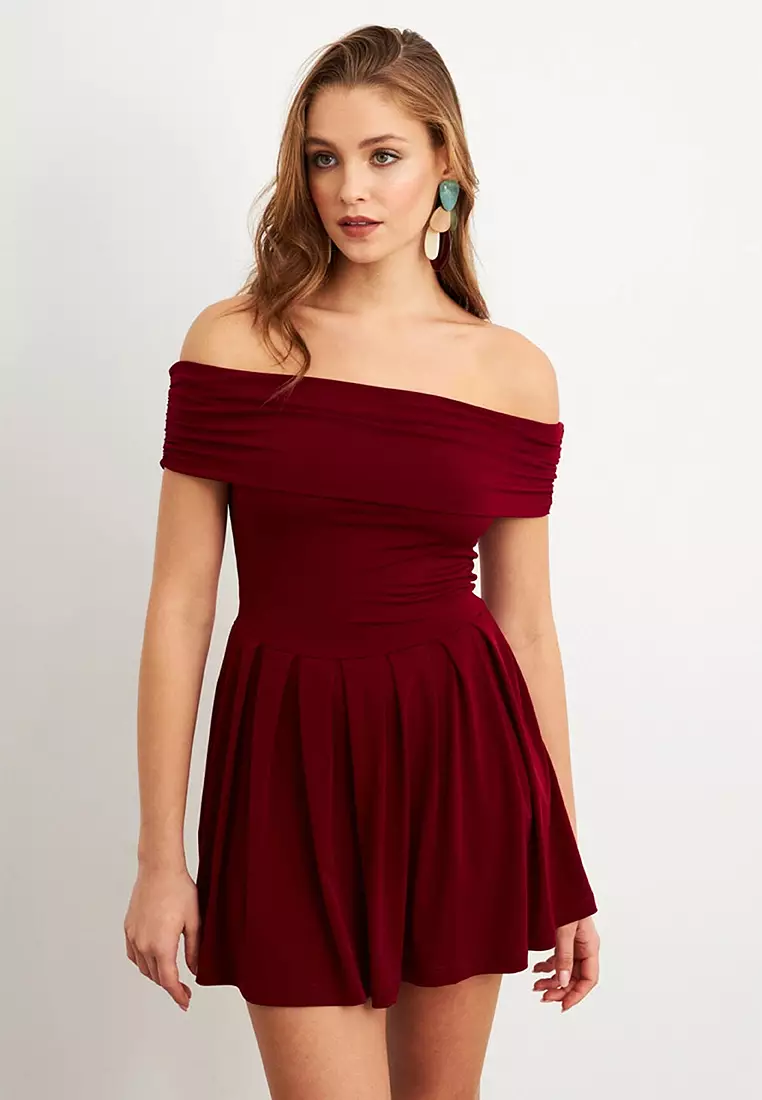 Madonna Collar Mini Dress