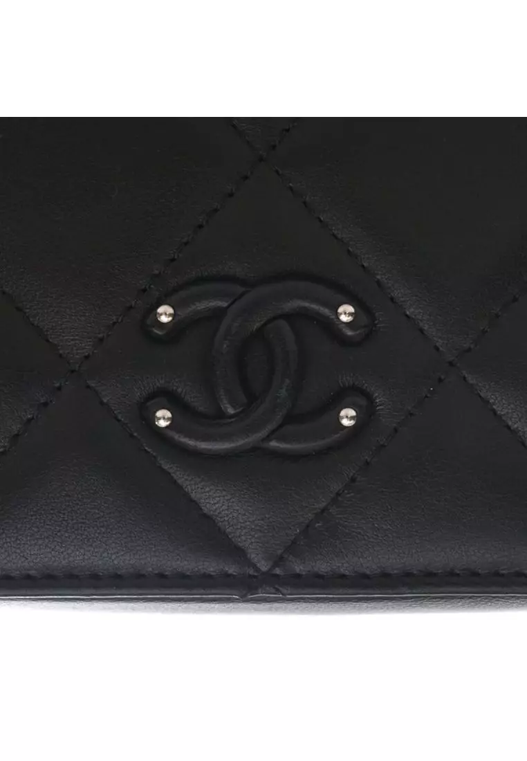 Pre-Loved Chanel Mini Quilted Lambskin Covered Cc Camera Bag