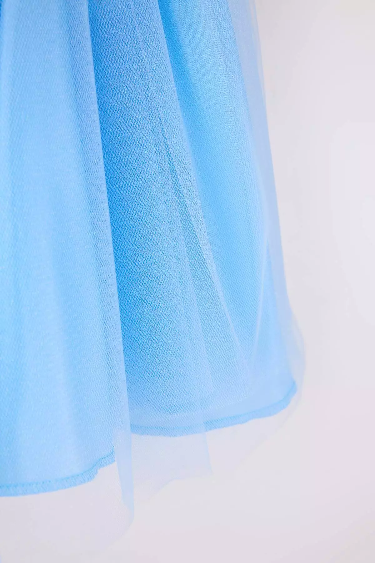 Baby Blue Girl'S Regular/Normal Fit Ribbon Tutu Woven Skirt Tkdaw25Et00004