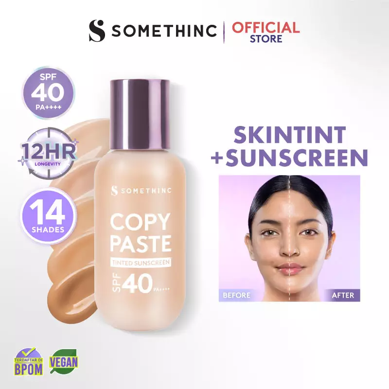 SOMETHINC Copy Paste Tinted Sunscreen SPF 40 PA++++ - N02 Charlotte