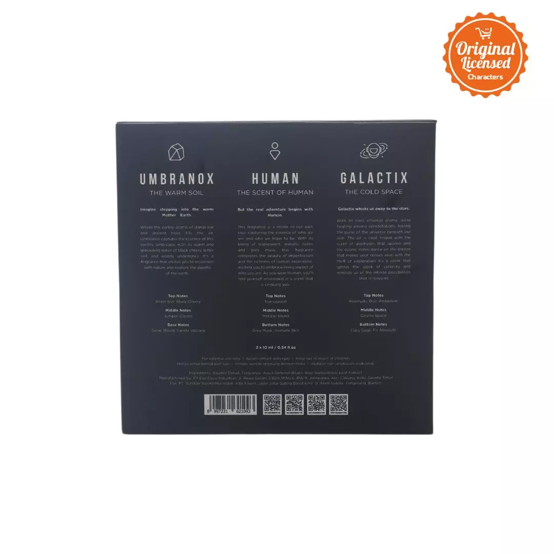 HOSE EDP Hscape Scent Trilogy Exploration Discovery Set Parfum (isi 3)