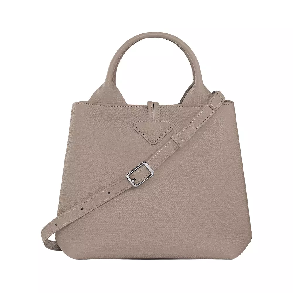 Le Roseau Small Handbag Leather Clay