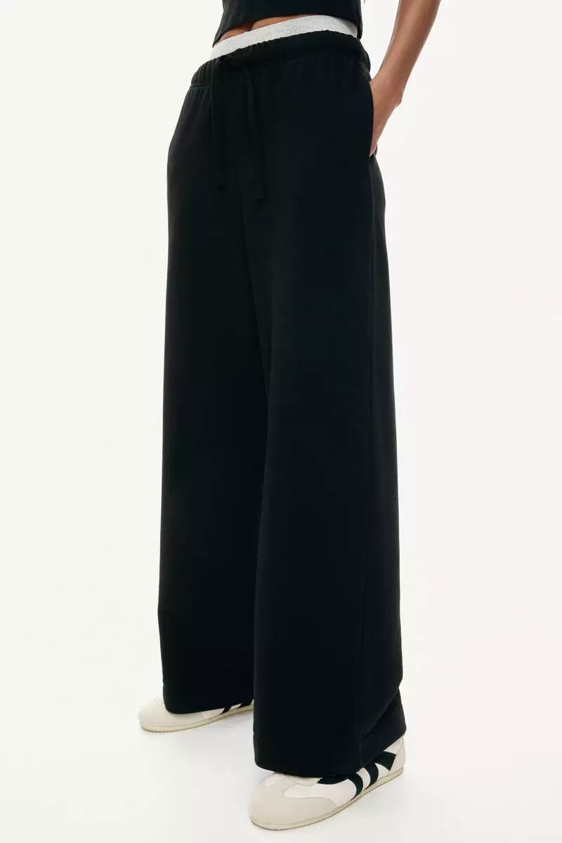Straight-leg joggers