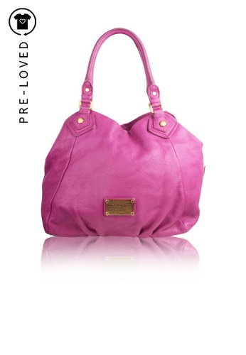 Buy Marc By Marc Jacobs Pre Loved Marc By Marc Jacobs Fushia Tote Bag Online On Zalora Singapore