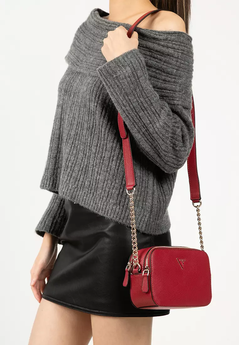 Borsa A Tracolla GUESS Noelle II - Crossbody Camera Bag Per Donna - 5