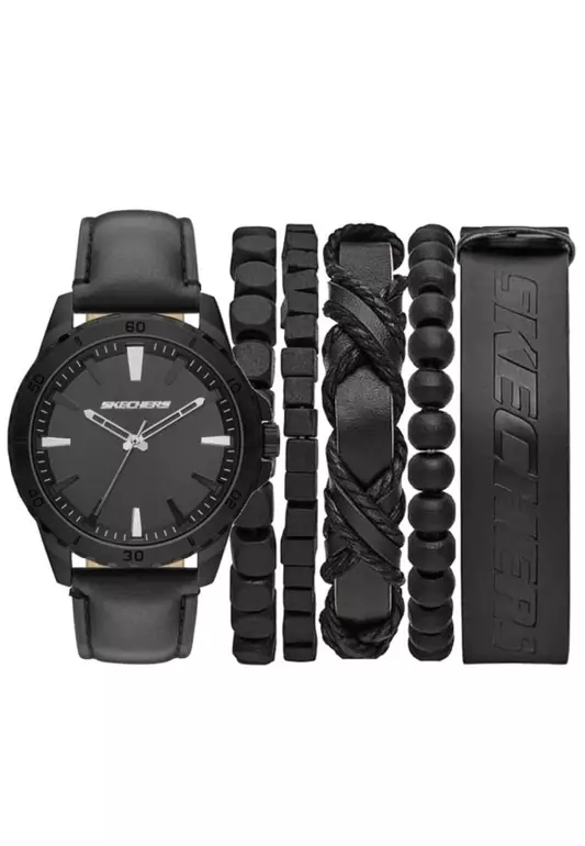 Men's Black Classics Stackable Analog Watch SKC-SR9022