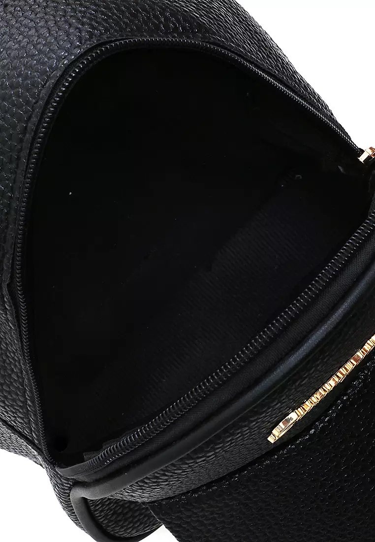 Cellyn Tas Ransel Wanita Backpack Women Design Stylish Material Kulit Leather ORIGINAL - Black