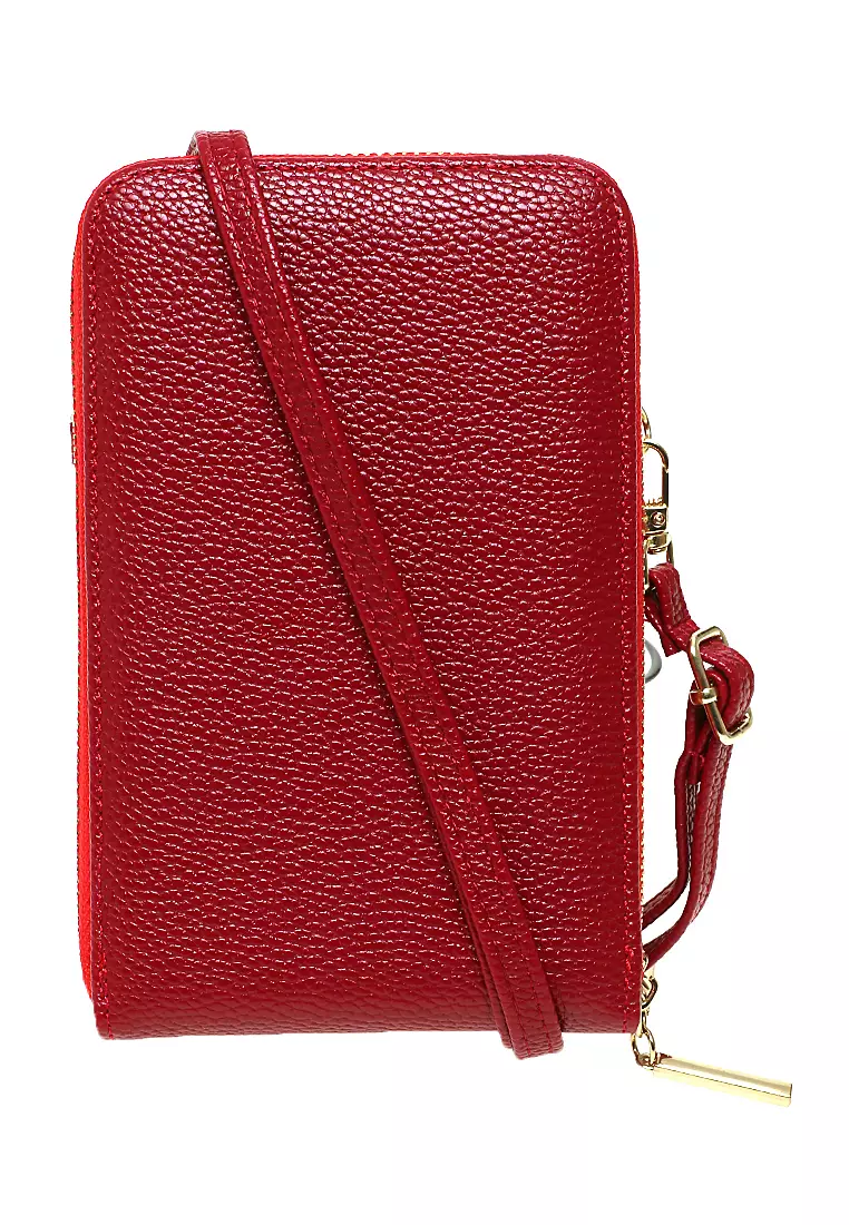 Sling Bag Tas Selempang Wanita Dompet HP Multifungsi Many Slot Material PU Leather ORIGINAL