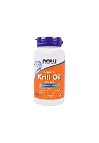 Now Foods Now Foods, Neptune Krill Oil, 500 mg, 60 Softgels 4D871ESB598472GS_1