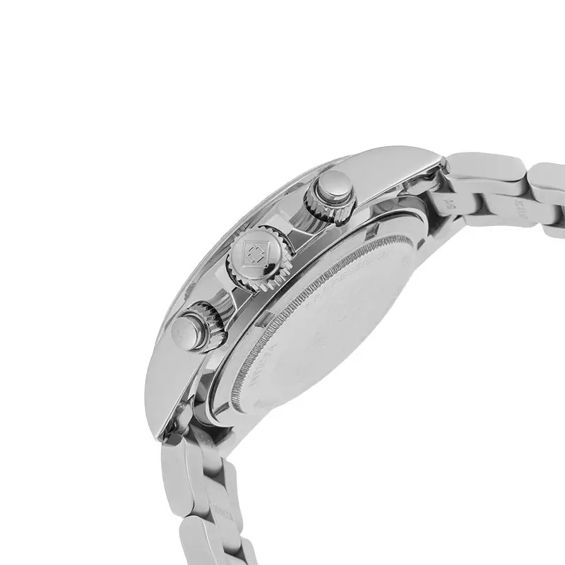 Jam Tangan Pria INVICTA Speedway 17023 Men Chronograph White Dial Stainless Steel Strap