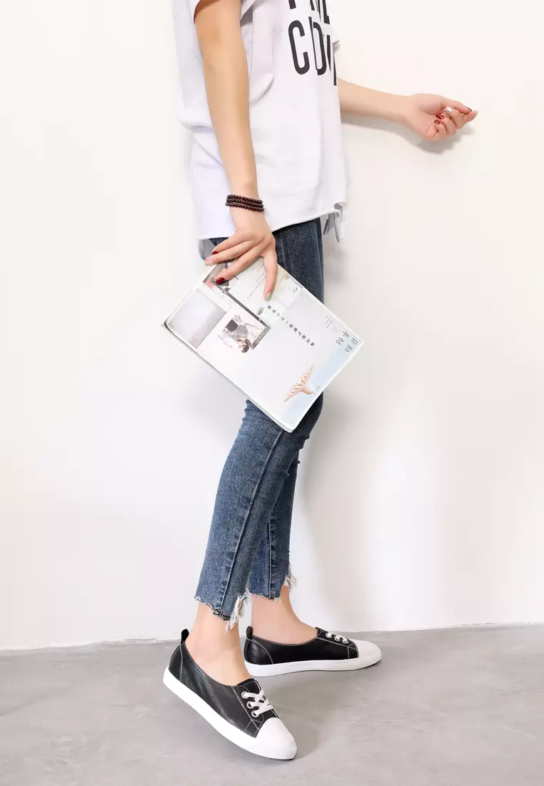 Smart Causal Leather Sneakers RX12809