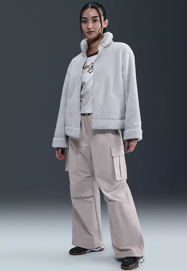 Sportswear Mid-Rise Oversized Woven Cargo Pants