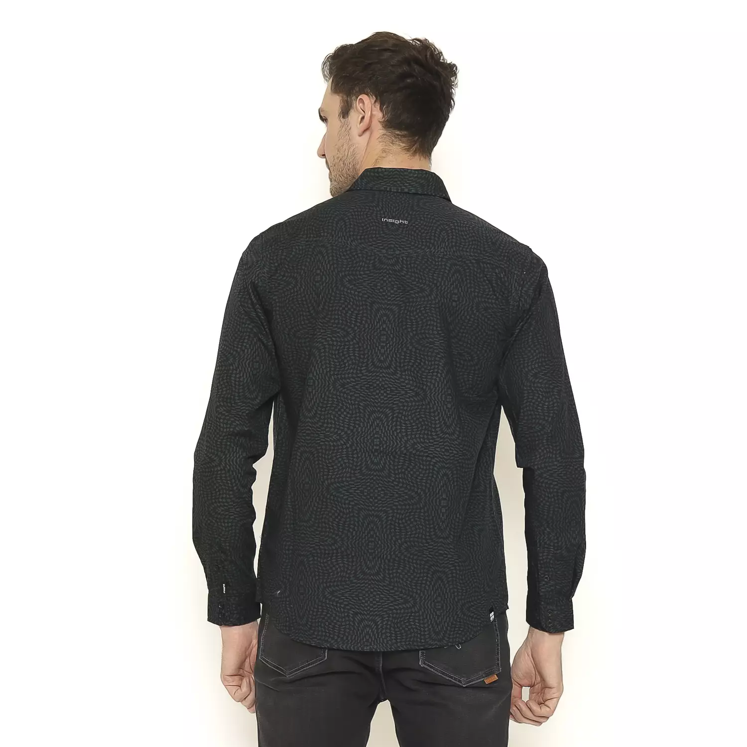 Insight Kemeja Lengan Panjang Pria Hypnotic Men Shirt Long Planet Surf