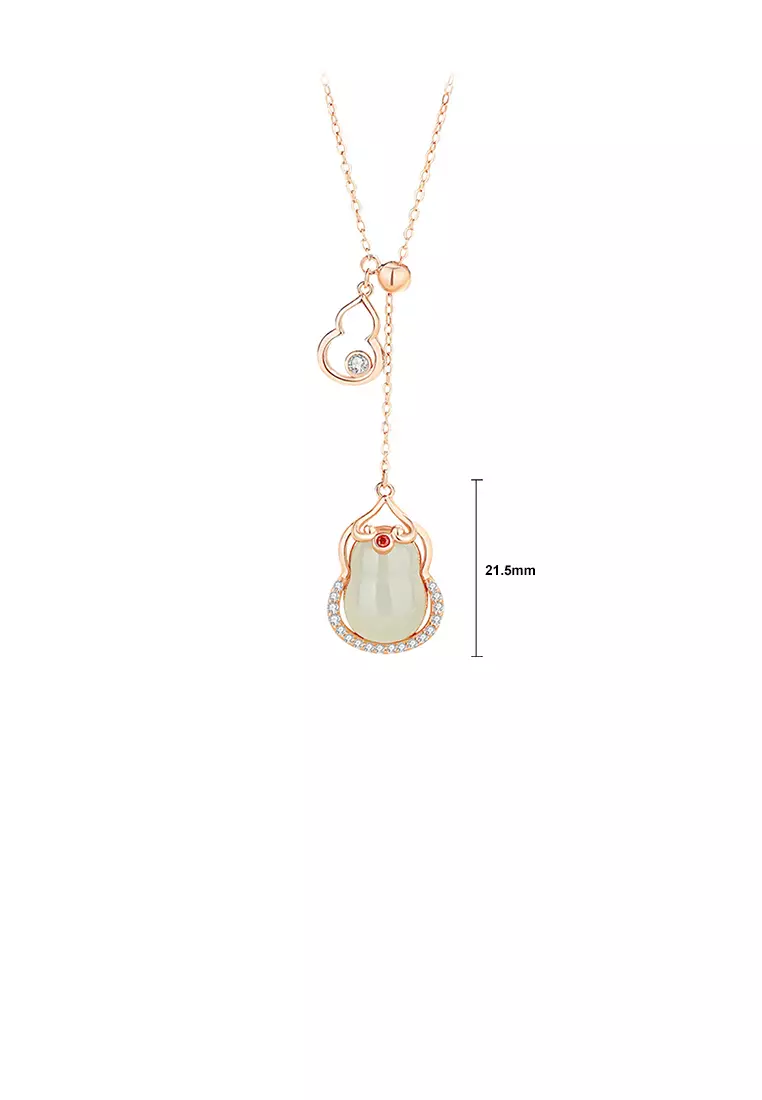 Gold pendant sales with tassel