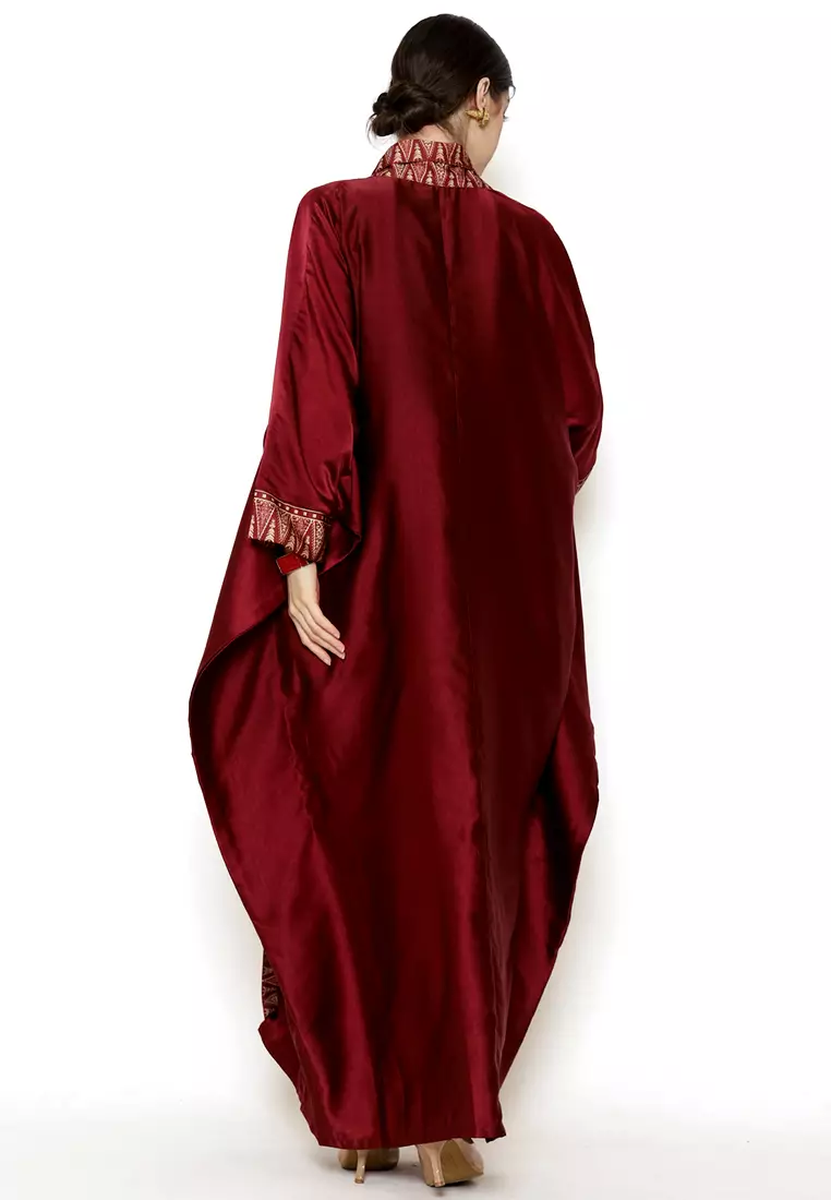 Kanzi Exclusive Long Sleeve Songket Kaftan