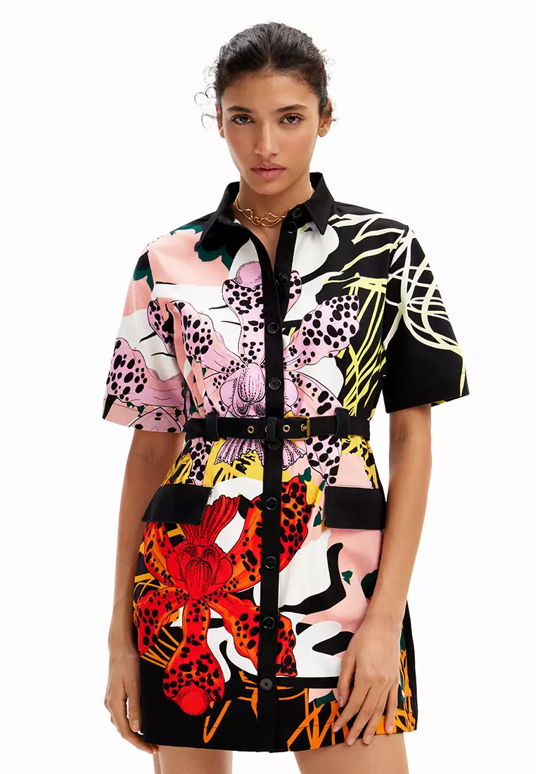 Buy Desigual Desigual Woman M. Christian Lacroix short orchid