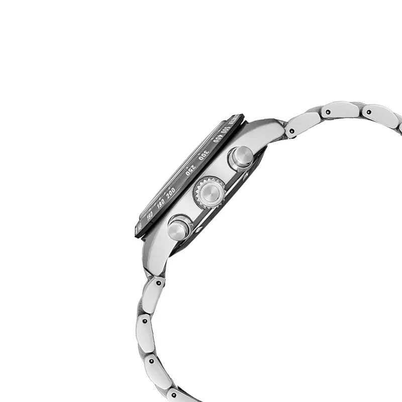 Jam Tangan Pria Seiko Prospex SSC813P1 Speedtimer SeiTona Panda Solar Chronograph White Dial Stainless Steel Strap