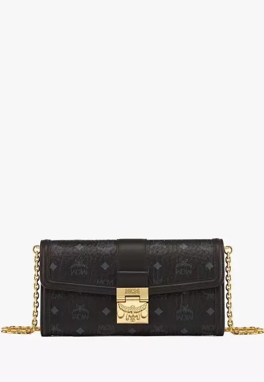 Tracy Chain Wallet in Visetos