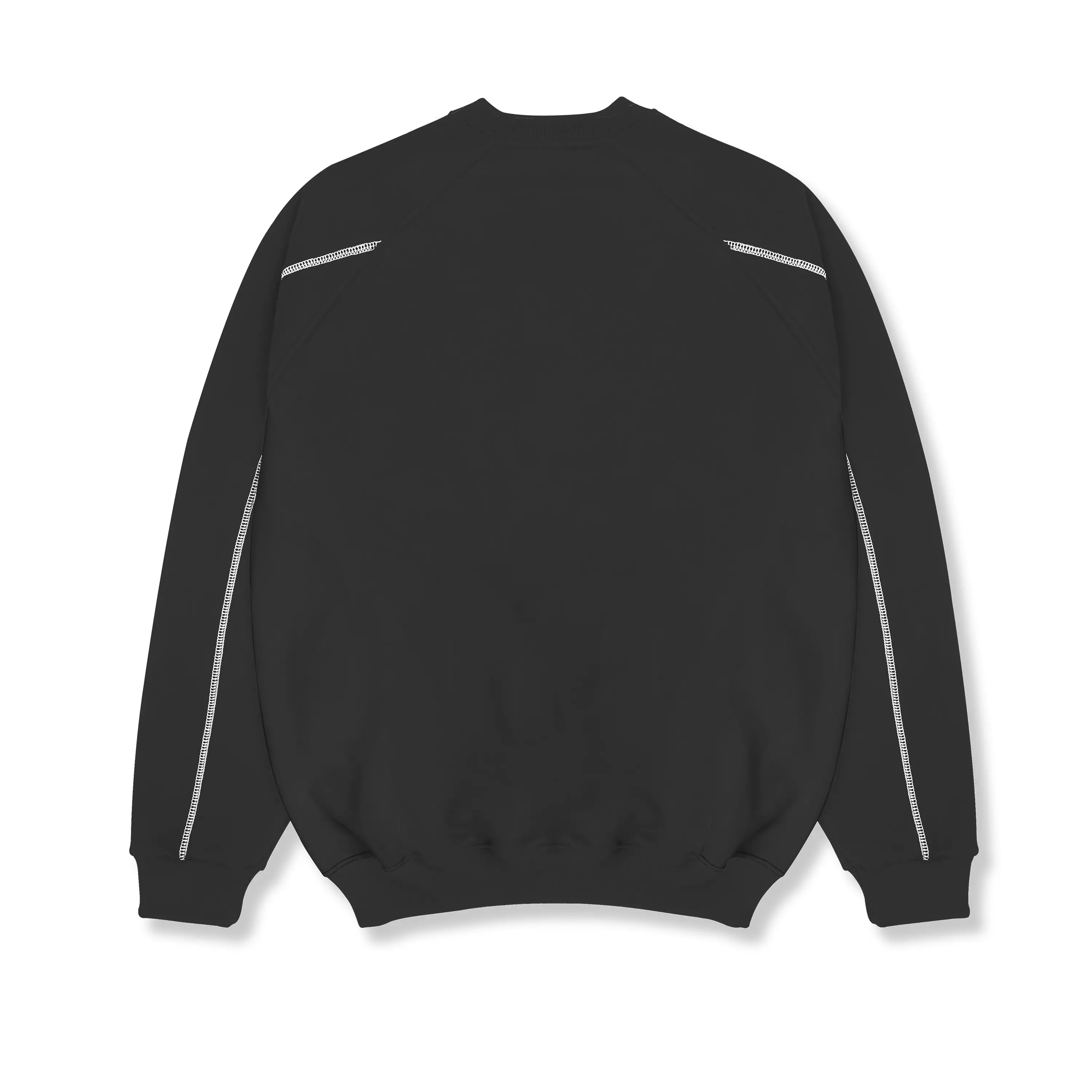 OOTDSUPPLY Crewneck Free Spirit Stitch Grey - Whisper | Sweater Pria & Wanita CNSTITCH001