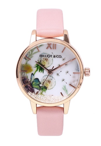 Milliot & Co. pink Giacinta Watch 0B019AC8B572F6GS_1