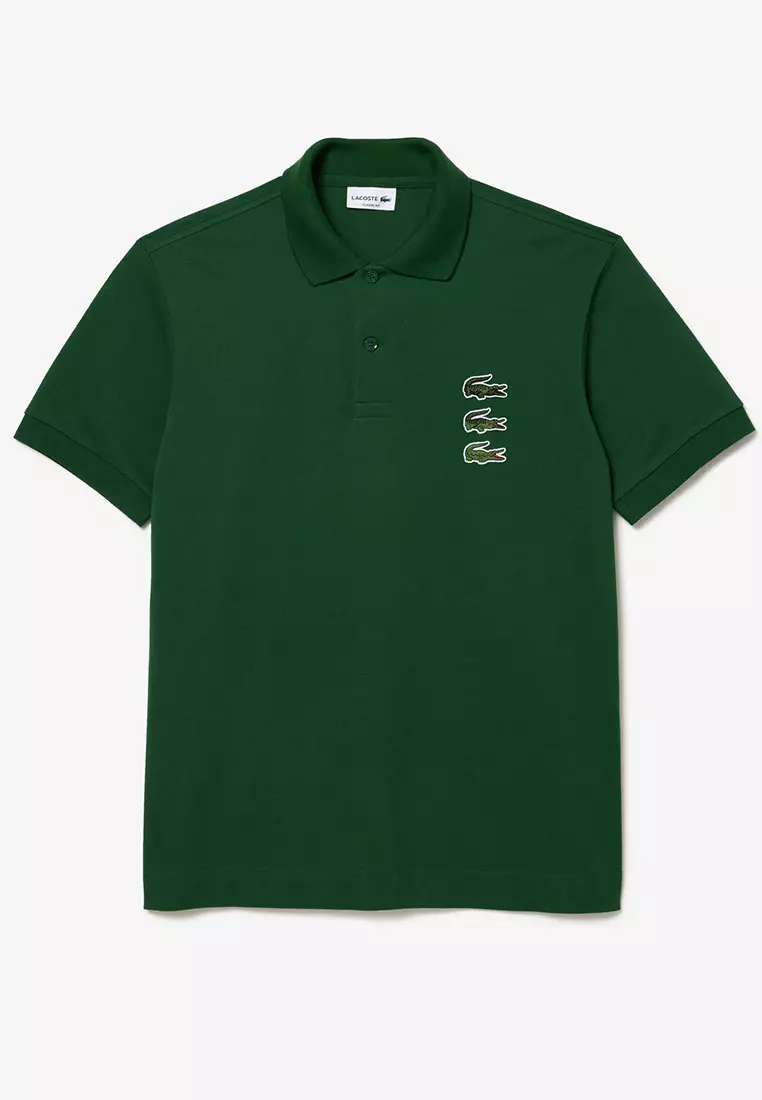 Buy Lacoste Original L,12,12 Crocodile Badge Polo Shirt 2024 Online ...