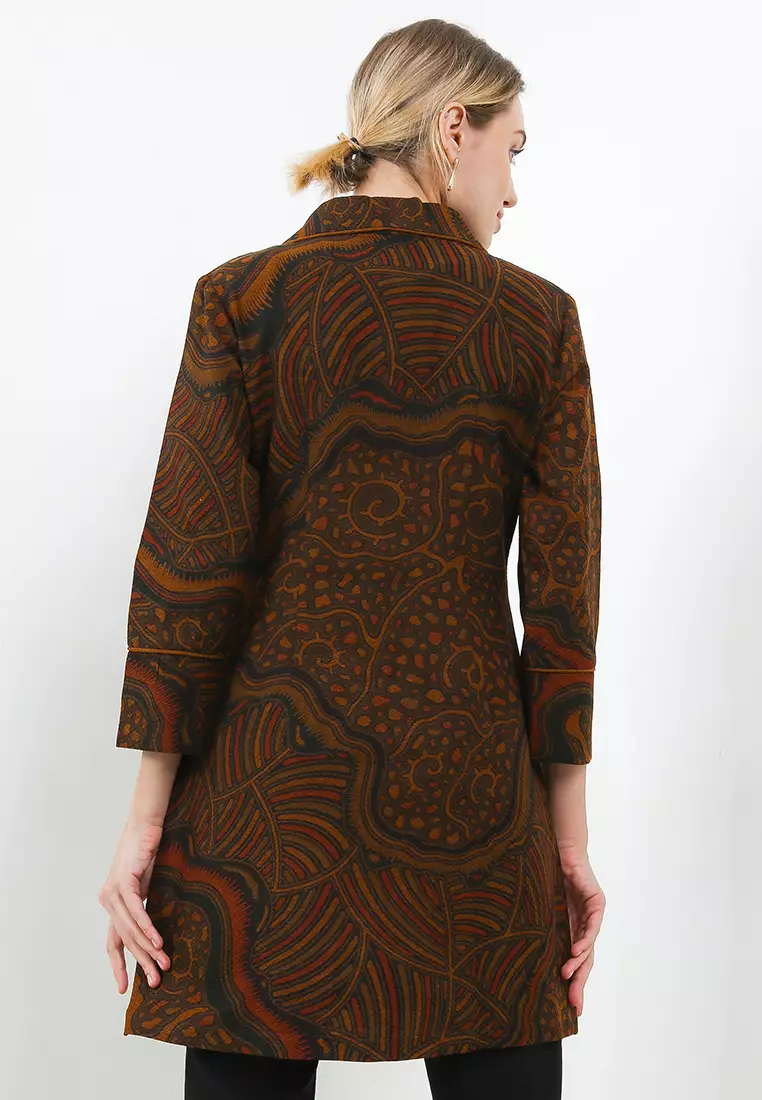 OUTER DOBBY ULAT BATU BATIK WANITA