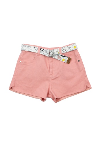pink strapon harness