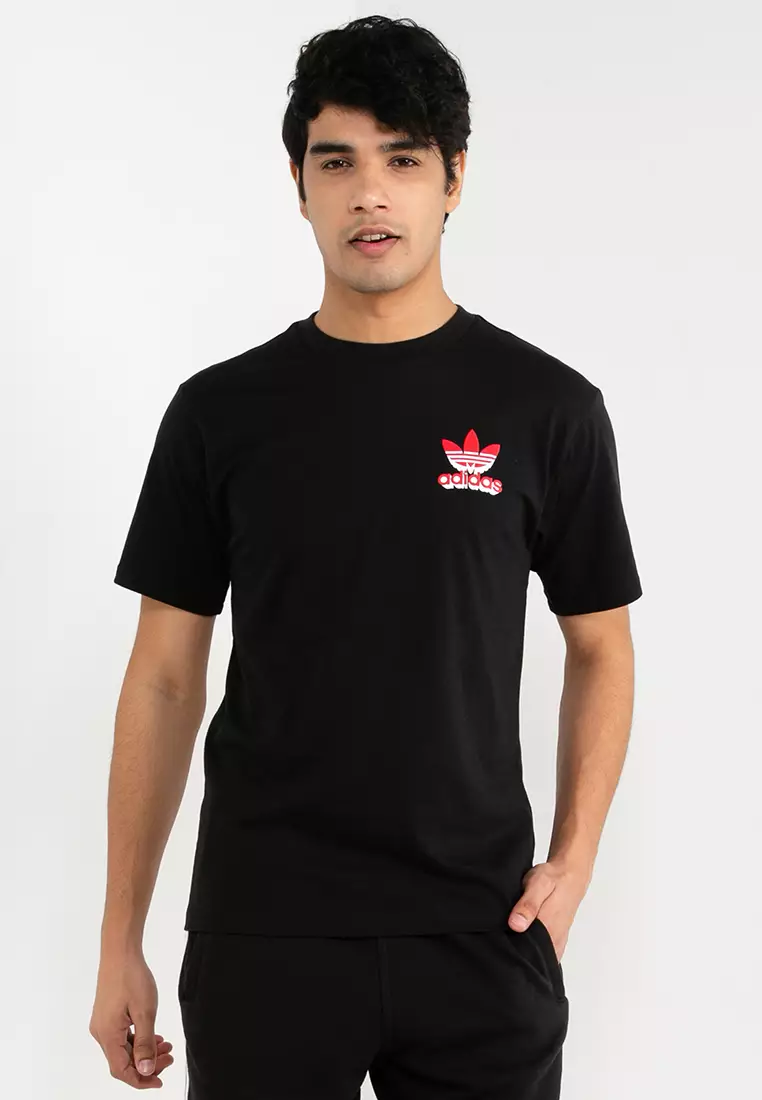 Buy ADIDAS 3d power trefoil t shirt Online ZALORA Malaysia