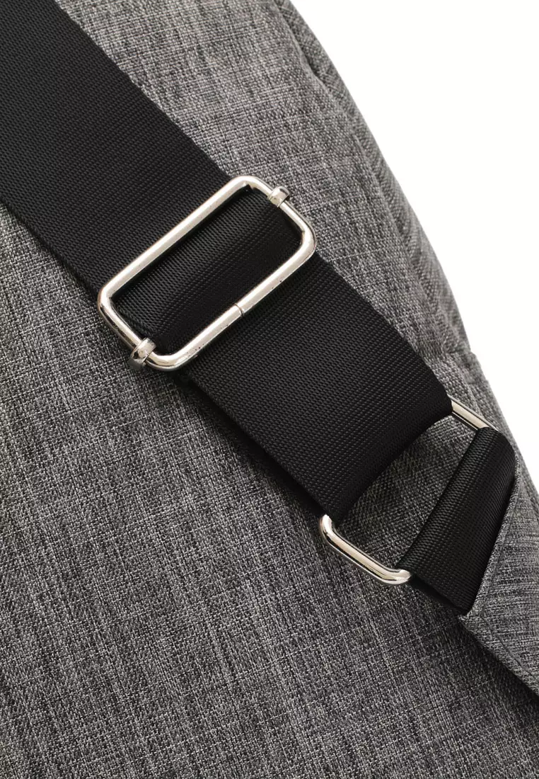 Men's Chest Bag / Sling Bag / Crossbody Bag - Grey